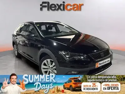 Usado Seat Leon 180 CV (132 kW) 2018 Negro Utilitario