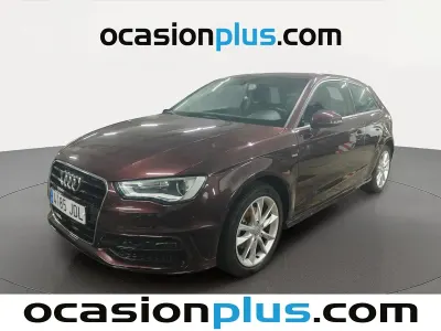 Usado Audi A3 110 CV (80 kW) 2015 Rojo Utilitario