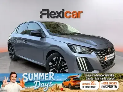 Usado Peugeot 208 Allure 100 CV (73 kW) 2025 Gris Utilitario