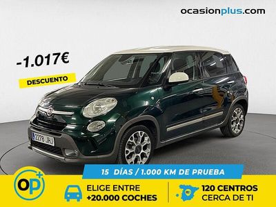 Verde Usado 2015 Fiat 500L Trekking Monovolumen | 8973 € (Precio justo)
