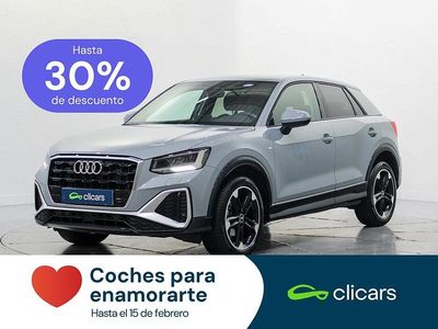Usado Audi Q2 S-Line 116 CV (85 kW) 2022 Gris / plata SUV