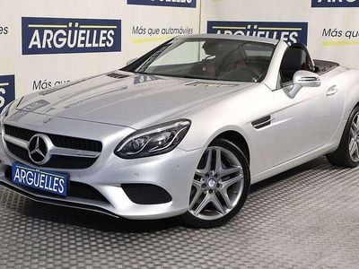 Gris Usado 2016 Mercedes SLC200 Descapotable | 36.500 €