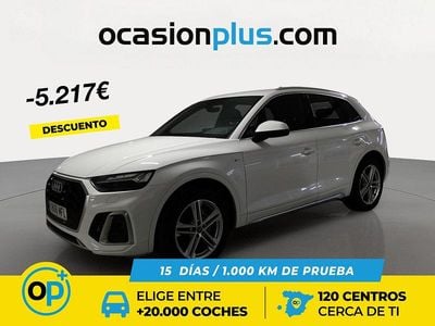 Blanco Usado 2023 Audi Q5 S-Line SUV | 41.000 € (Precio justo)