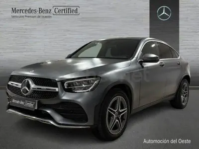 Usado Mercedes GLC220 194 CV (142 kW) 2022 Gris selenita SUV