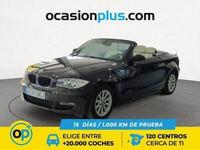 Negro Usado 2009 BMW 118 Cabriolet Descapotable | 9200 € (Precio justo)