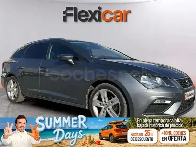 Usado Seat Leon FR 150 CV (110 kW) 2017 Gris / plata Berlina