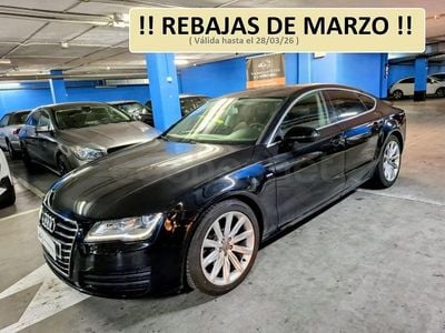 Usado Audi A7 Sportback 204 CV (150 kW) 2013 Negro Utilitario