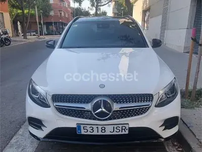 Usado Mercedes GLC250 AMG line 204 CV (150 kW) 2016 Blanco SUV
