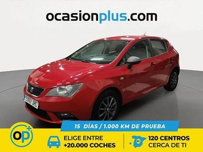 Usado Seat Ibiza I-Tech 90 CV (66 kW) 2015 Rojo Berlina