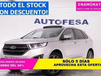 Usado Ford Edge ST-Line 210 CV (154 kW) 2018 Gris / plata SUV