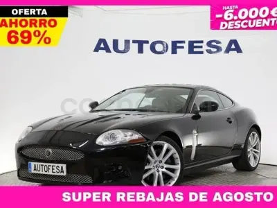 Usado Jaguar XKR R 416 CV (305 kW) 2007 Negro Coupe