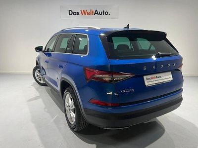 Begagnad Skoda Kodiaq Ambition 150 HK (110 kW) 2022 Blå SUV