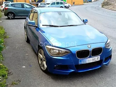 Usado BMW 116 Efficient Dynamics 116 CV (85 kW) 2012 Azul Utilitario