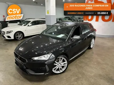 Usado Cupra Leon VZ 245 CV (180 kW) 2023 Negro Berlina
