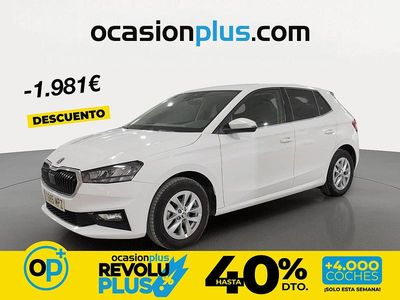 Usado Skoda Fabia Selection 95 CV (69 kW) 2024 Blanco Berlina