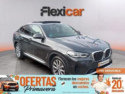 Usado BMW X4 M Sport 190 CV (139 kW) 2022 Gris SUV