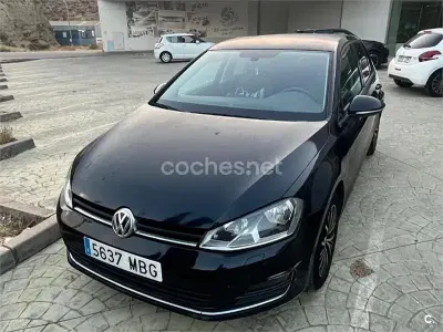 Usado VW Golf VII Edition 110 CV (80 kW) 2016 Negro Familiar