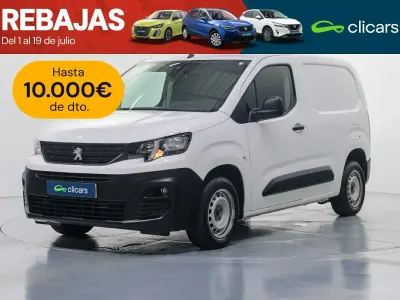 Usado Peugeot Partner Premium 100 CV (73 kW) 2022 Blanco Monovolumen