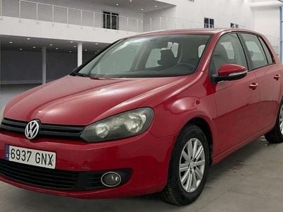 Usado VW Golf VI Advance 105 CV (77 kW) 2009 Rojo Utilitario