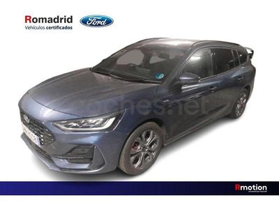Brugt Ford Focus ST-Line 125 HK (91 kW) 2023 Blå Stationcar