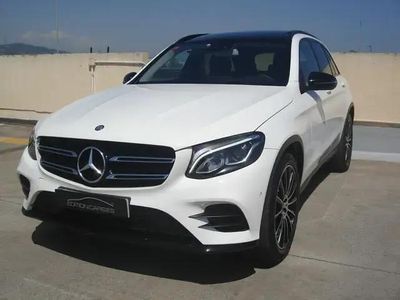Begagnad Mercedes GLC220 AMG line 170 HK (125 kW) 2017 Vit SUV