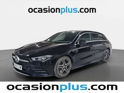 Usado Mercedes CLA250 Shooting Brake AMG 224 CV (164 kW) 2020 Negro Familiar