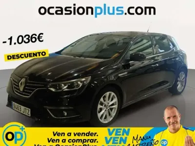 Usado Renault Mégane Zen 110 CV (80 kW) 2016 Negro Utilitario