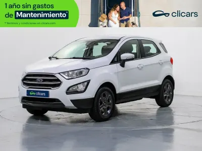 Usado Ford Ecosport Trend 100 CV (73 kW) 2021 Blanco SUV