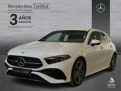 Blanco Usado 2024 Mercedes A200 AMG line Berlina | 34.990 € (Precio justo)
