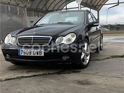 Azul Usado 2003 Mercedes C200 Avantgarde Familiar | 4200 € (Un poco caro)