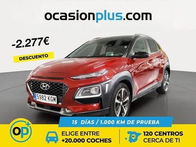 Usado Hyundai Kona Style 177 CV (130 kW) 2017 Rojo SUV