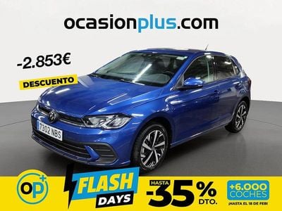Usado VW Polo 95 CV (69 kW) 2025 Azul Berlina