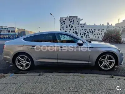 Usado Audi A5 Sportback Sport 190 CV (139 kW) 2017 Gris / plata Utilitario