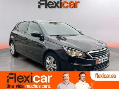 Usado Peugeot 308 Style 130 CV (95 kW) 2017 Negro