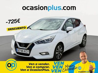 Usado Nissan Micra Acenta 71 HP (52 kW) 2017 Branco Citadino