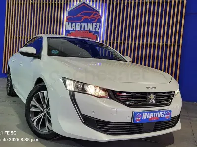 Usado Peugeot 508 Allure 130 CV (95 kW) 2021 Blanco Berlina