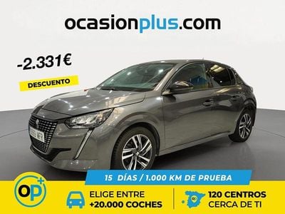 Usado Peugeot 208 Allure 100 CV (73 kW) 2023 Gris Utilitario