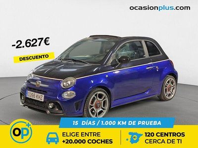 Usado Abarth 595C 145 CV (106 kW) 2018 Negro Descapotable