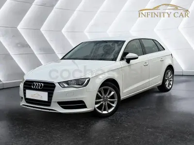 Usado Audi A3 110 CV (80 kW) 2016 Blanco Berlina