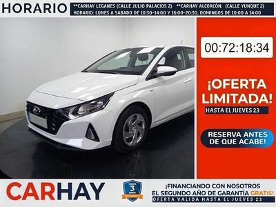 Usado Hyundai i20 101 CV (74 kW) 2021 Blanco Berlina