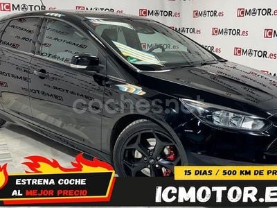 Negro Usado 2018 Ford Focus ST Berlina | 17.999 € (Precio justo)