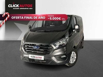 Gris Usado 2024 Ford Transit Custom Trend Familiar | 30.450 € (Precio justo)