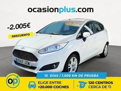 Blanco Usado 2017 Ford Fiesta Trend Utilitario | 9445 € (Precio justo)
