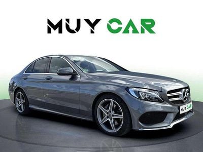 Usado Mercedes C220 170 CV (125 kW) 2018 Gris / plata Berlina