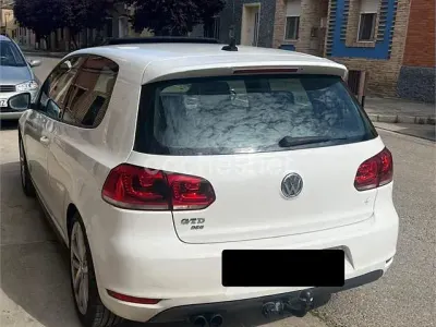 Usado VW Golf VI GTD 170 CV (125 kW) 2011 Blanco Utilitario