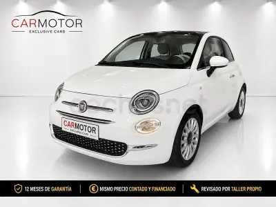 Usado Fiat 500 Lounge 69 CV (50 kW) 2019 Blanco Berlina