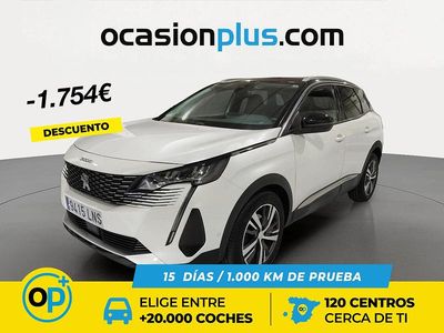Usado Peugeot 3008 Allure 130 CV (95 kW) 2021 Blanco SUV