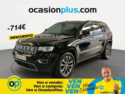 Usado Jeep Grand Cherokee Overland 250 CV (183 kW) 2018 Negro SUV