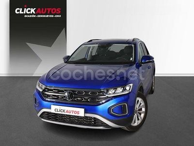 Usado VW T-Roc Life 110 CV (80 kW) 2023 Azul SUV
