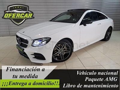 Usado Mercedes E350 286 CV (210 kW) 2020 Blanco Coupe
